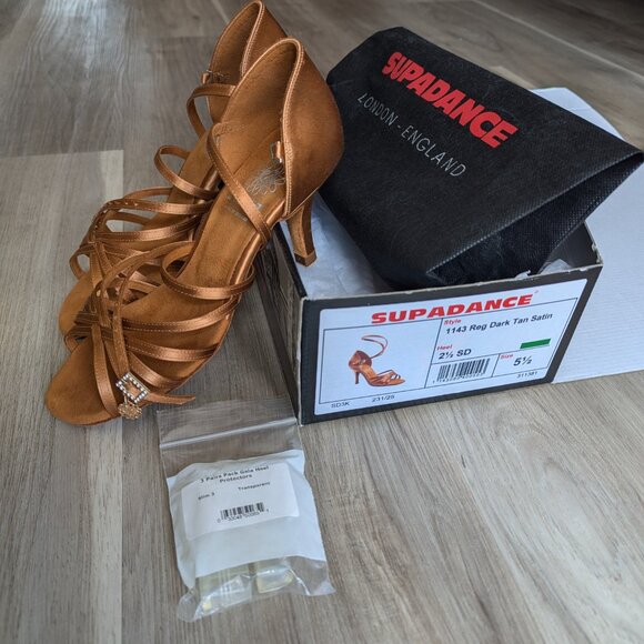 NEW Supadance Latin Style Shoes 5.5UK / 7.5/8US - Picture 2 of 6